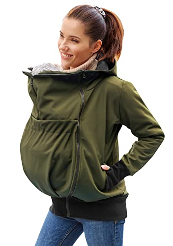 Be Mama - Maternity & Baby Wear Softshell Tragejacke
