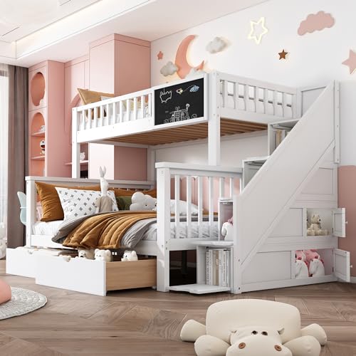 Feztoy Bett Mit Treppe Für Erwachsene