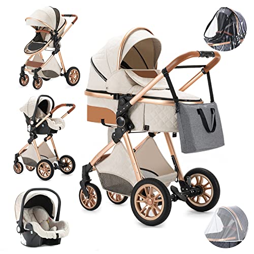 One More Buck Beiger Kinderwagen