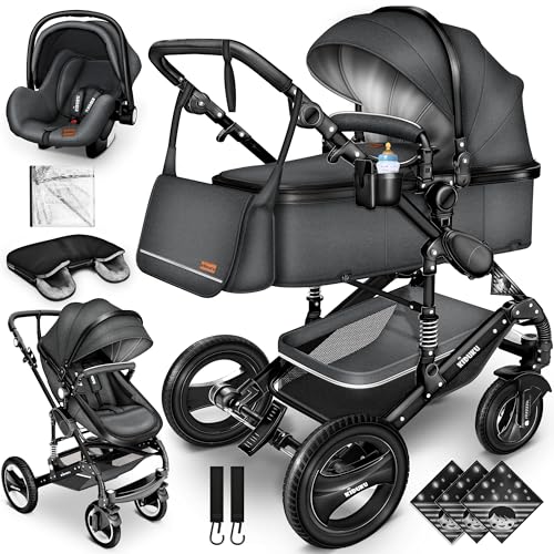 Kiduku Luxus Kinderwagen