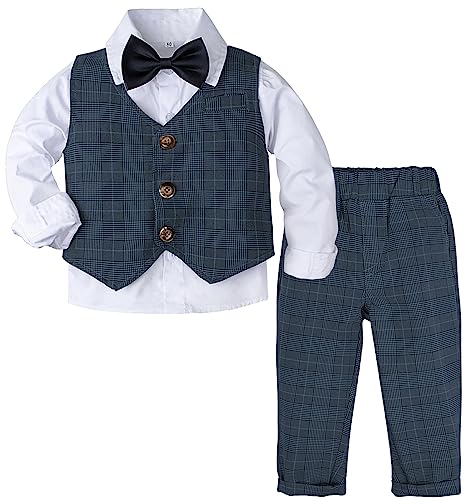 Mintgreen Anzug Für Kinder