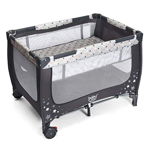 Costway Babybett 2 In 1